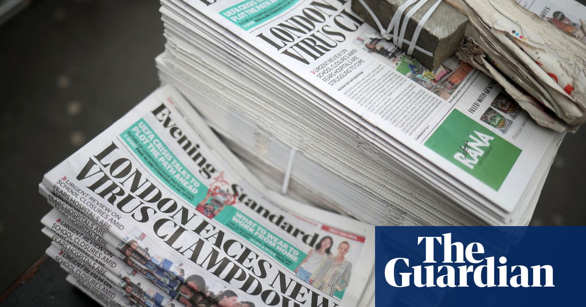 Evening Standard announces pay cut and furloughs after ad slump