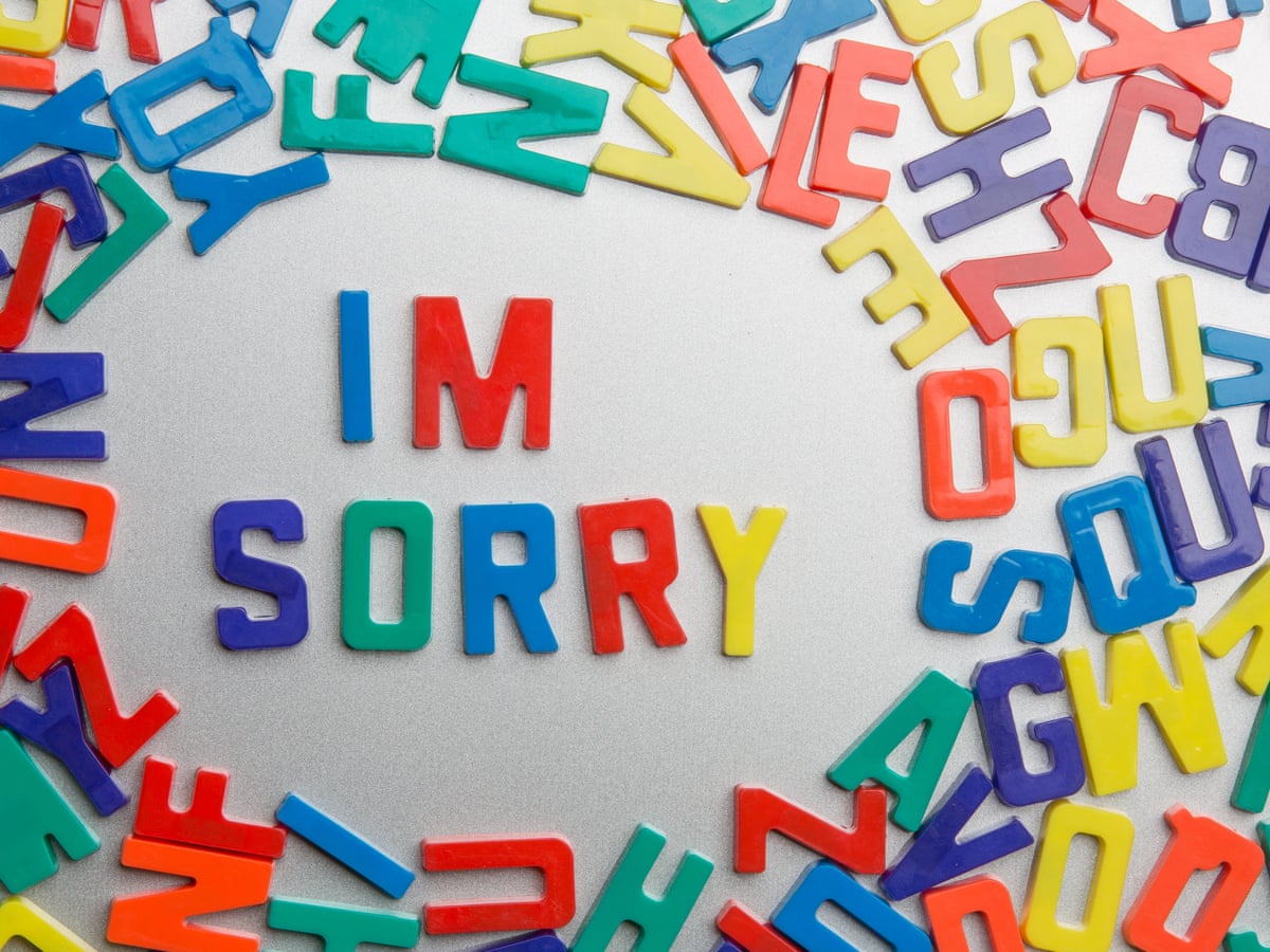 How to say sorry (and why you should stop saying it so much ...