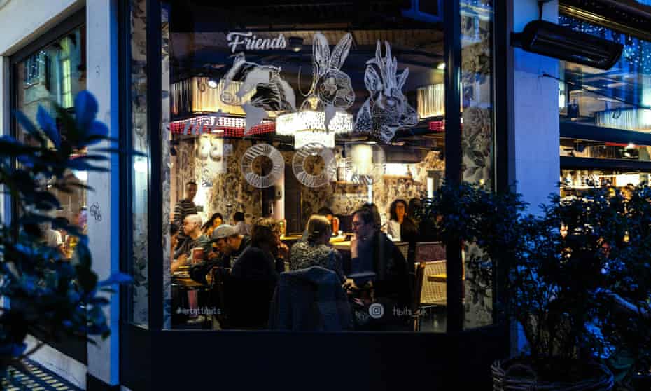 Tibits vegetarian and vegan restaurant in London.