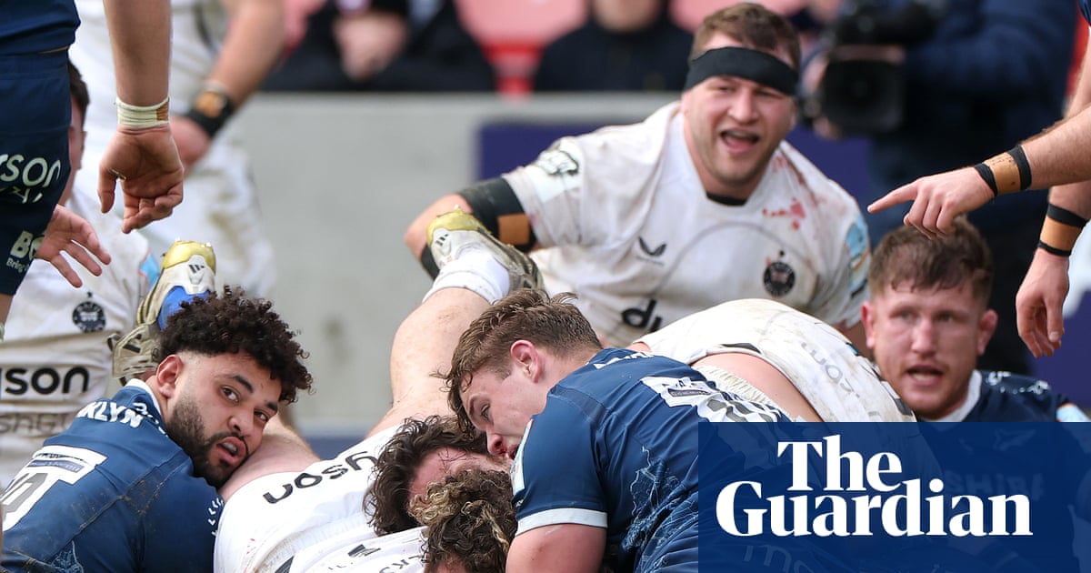 Alfie Barbeary’s late try earns Bath thrilling comeback victory against Sale