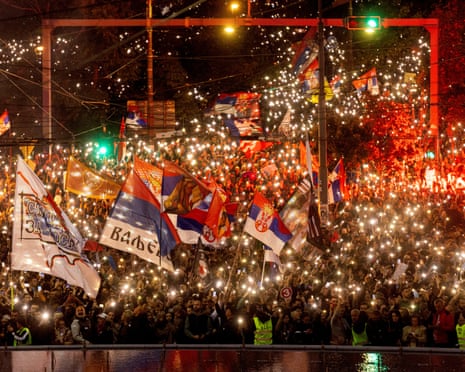 Serbia votes as strongman Vučić faces grassroots challenge to 12-year rule – Europe live