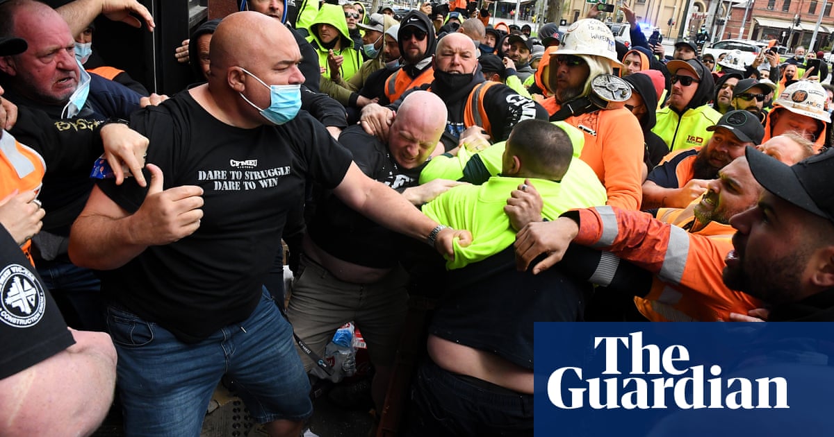 Construction to shut down in Victoria after violent ...