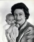biography for queen elizabeth The Queen with Her New Baby: H.M. Queen Elizabeth II with her fourth child, Prince Edward, who was born 10 March 1964