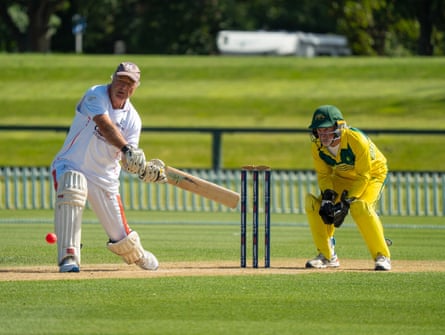 Chris Evans in action.