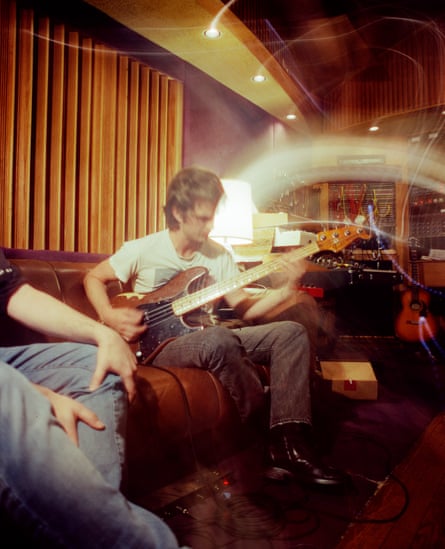 Keery in the studio.