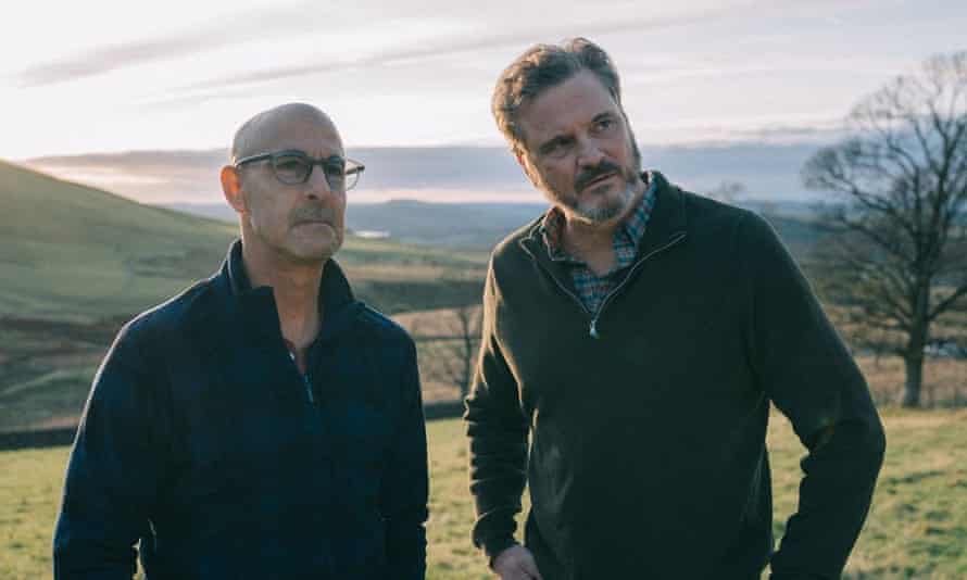 Stanley Tucci and Colin Firth in Supernova.