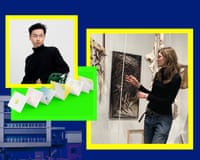 Product experience designer Julian Yutong Zhu and her artifact manual. Emma Deegan