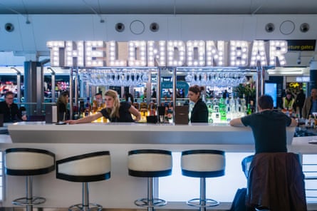 The London Bar at Gatwick airport.