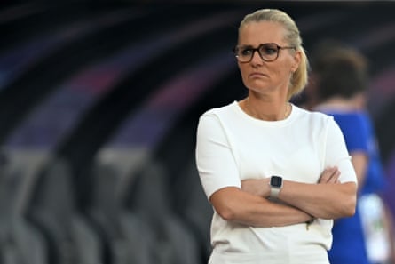 England coach Sarina Wiegman