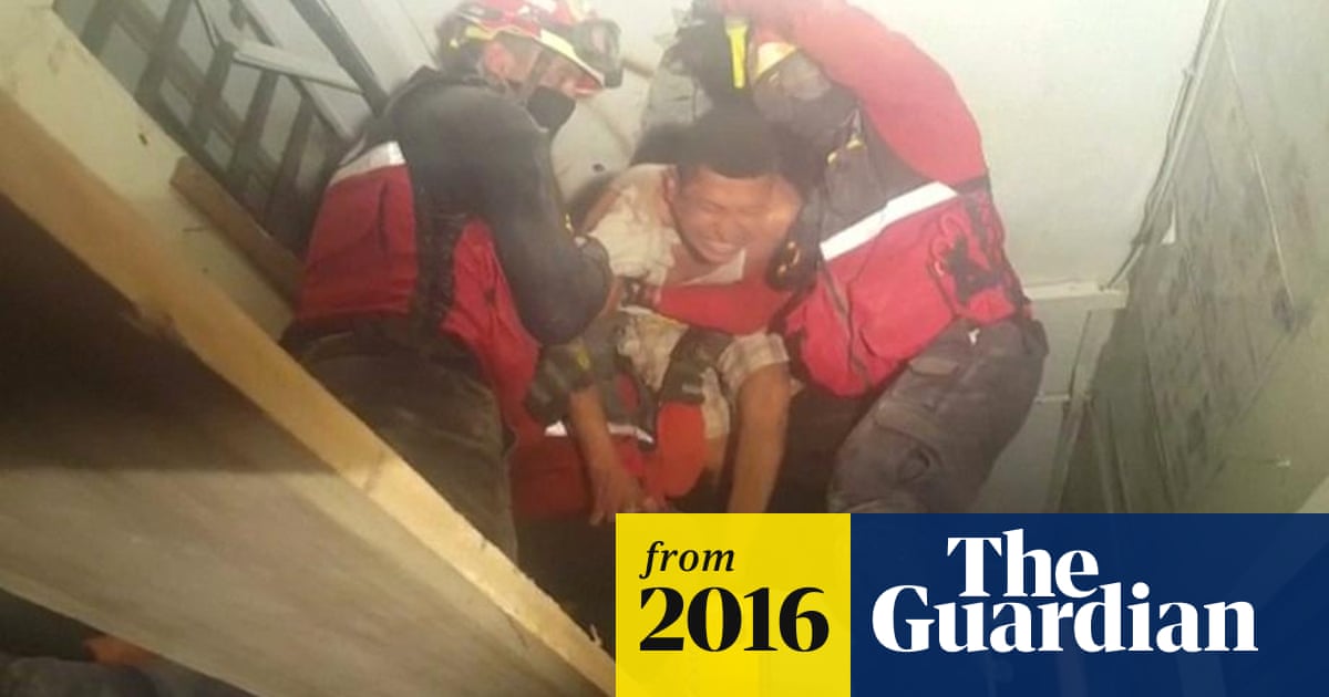 Earthquake survivors pulled from rubble in Ecuador video World news