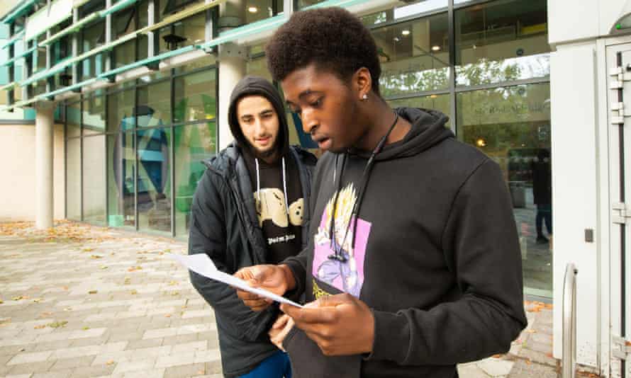 Lanre Dada at Kensington Aldridge academy in London.