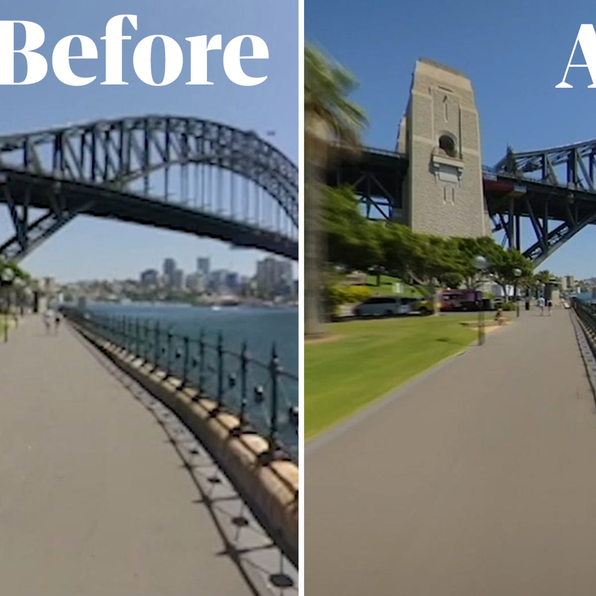 bondi to manly hyperlapse