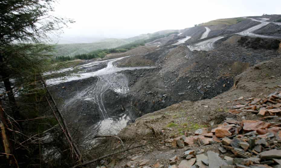 Aberpergwm colliery in Wales in 2007.