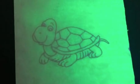 Scientists invent new technology to print invisible messages Scientists invent new technology to print invisible messages