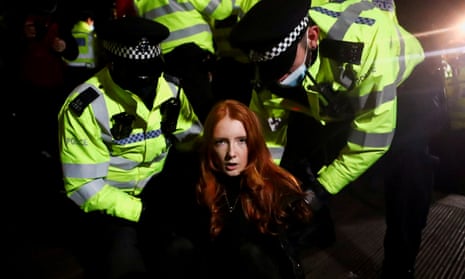 Patsy Stevenson's arrest