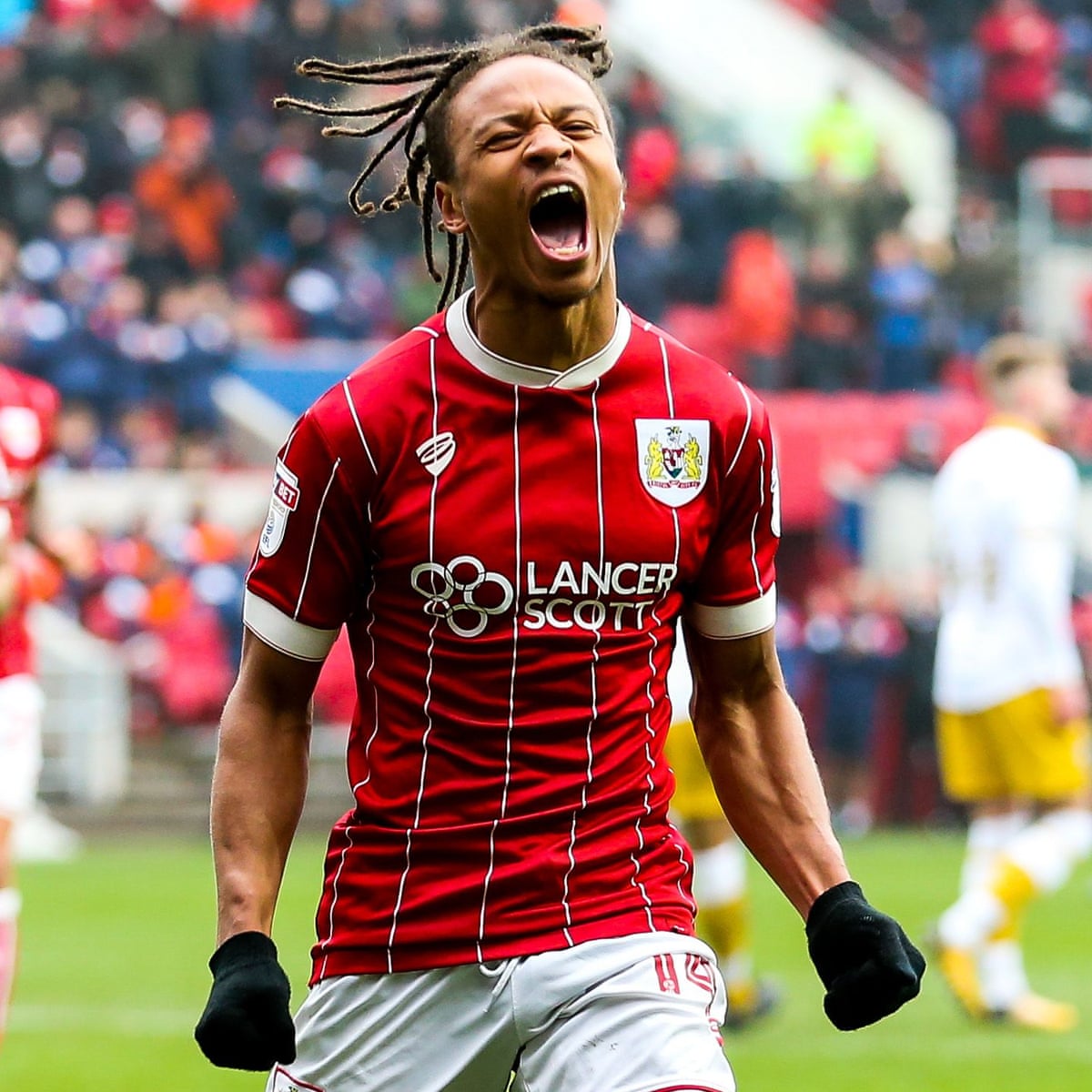 bristol city s bobby reid the wind up toy who cannot stop scoring bristol city the guardian