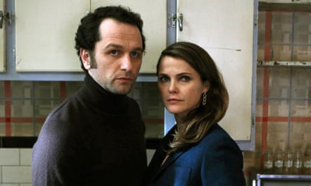 Matthew Rhys, left, and Keri Russell in The Americans, a show you might actually really need right now.
