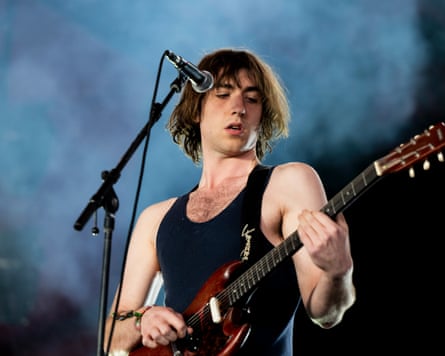 Cameron Winter of Geese is performing at Coachella 2026