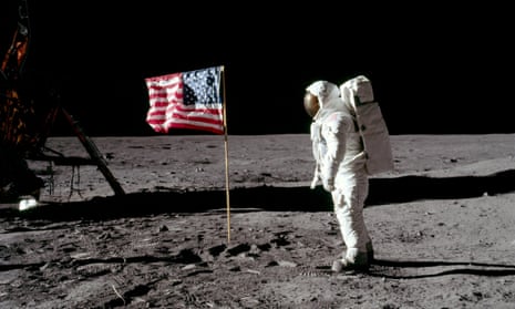 Buzz Aldrin on the moon, 20 July 1969.