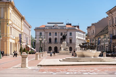 Central Szeged, Hungary.