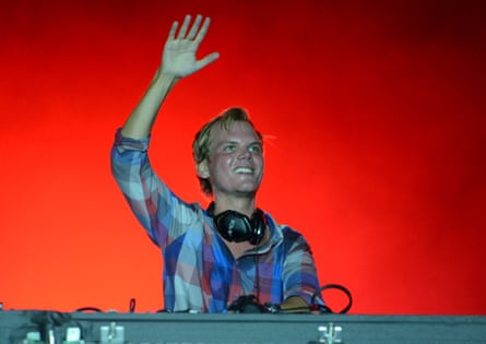 Avicii DJing at the Ultra Music festival in Miami, March 2012