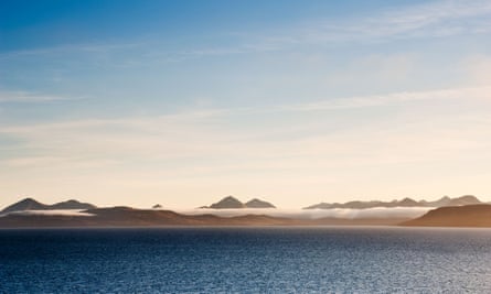 The isles of Raasay and Skye viewed from the Applecross Peninsula