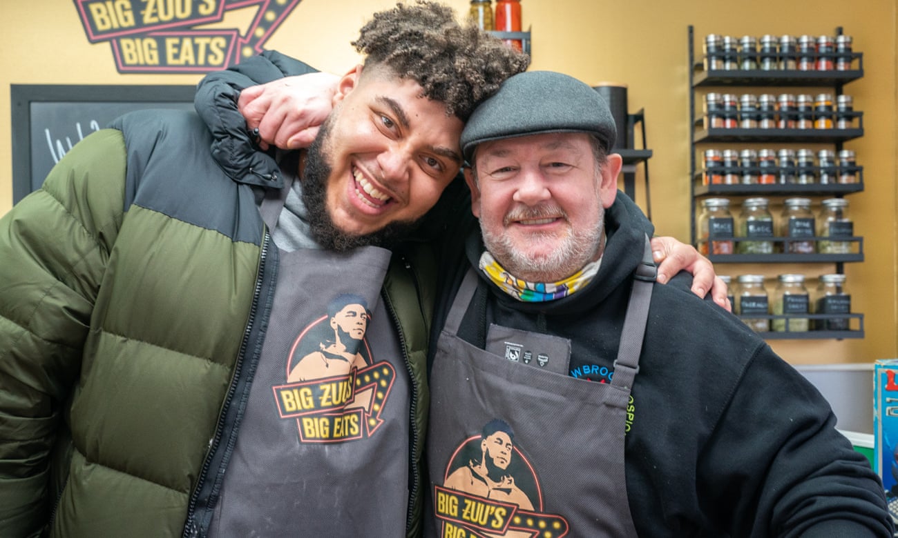 Just cooking … Big Zuu and Johnny Vegas.