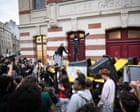 French students and police clash as school blockades turn violent