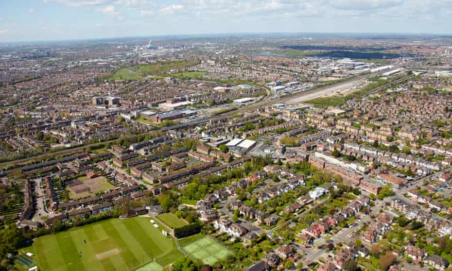 Aerial view of Brent