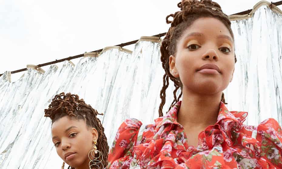 Chole and Halle Bailey