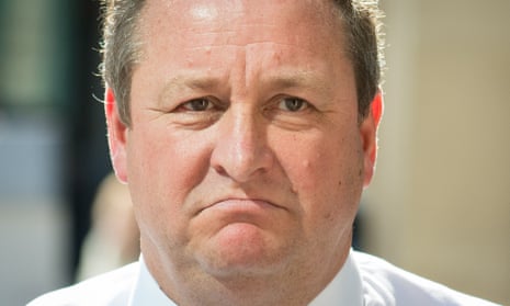 Newcastle United owner and Sports Direct boss Mike Ashley