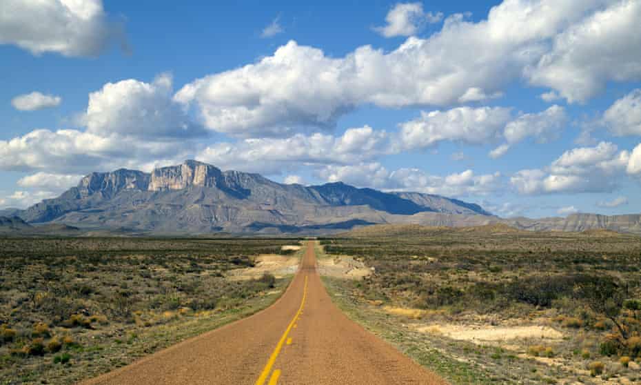 Guadalupe mountains in west Texas.