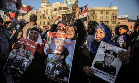 Pro-Sisi rallies in Egypt