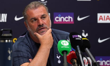 I love a rebuild': Ange Postecoglou warms to Tottenham challenge |  Tottenham Hotspur | The Guardian