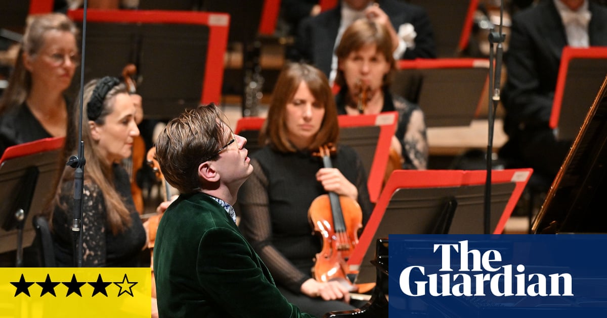 Philharmonia/ Rouvali/ Ólafsson review – orchestra opens 80th celebrations with sparkle and style