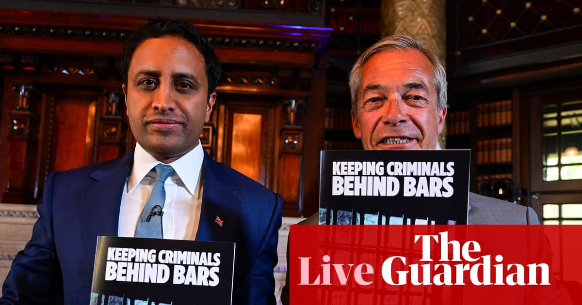 Amnesty International says Farage putting ‘hate and inhumanity’ before leadership with El Salvador prison plan– UK politics live