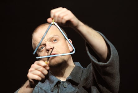 Toby Jones in Every Good Boy Deserves Favour at the National Theatre in 2009.