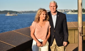 Mike and Charlotte Pence in April 2017.