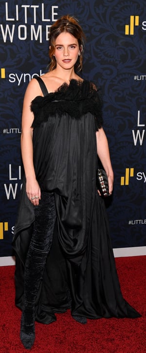 Emma Watson attends the “Little Women” World Premiere at Museum of Modern Art on December 07, 2019 in New York City