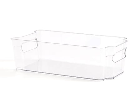 Dunelm Clear Fridge Storage Container 30cm x 17cm x 9cm