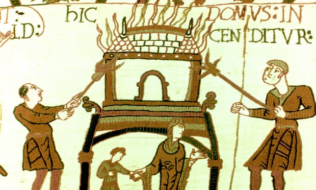 Bayeux tapestry detail