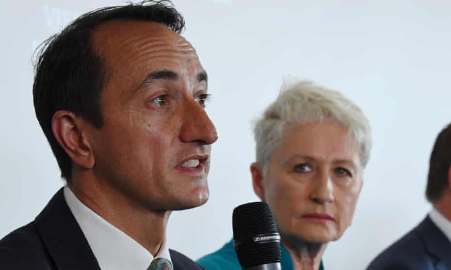 Dave Sharma and Kerryn Phelps