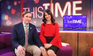 Alan with co-host Jennie Gresham (Susannah Fielding).