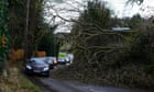 Storm Arwen: two people killed after winds of almost 100mph hit UK