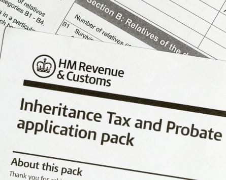 The HMRC inheritance tax and probate application pack.