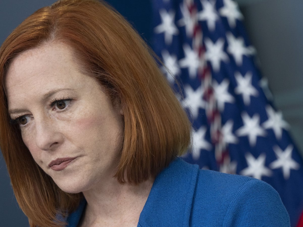 White House press secretary Jen Psaki tests positive for Covid | Biden administration | The Guardian