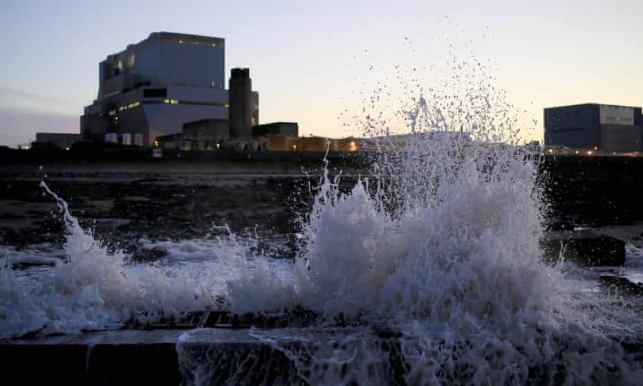 Hinkley Point B nuclear power station near Bridgwater, Somerset. Cost estimates for a new reactor have risen from £5.6bn to £24bn in eight years. 