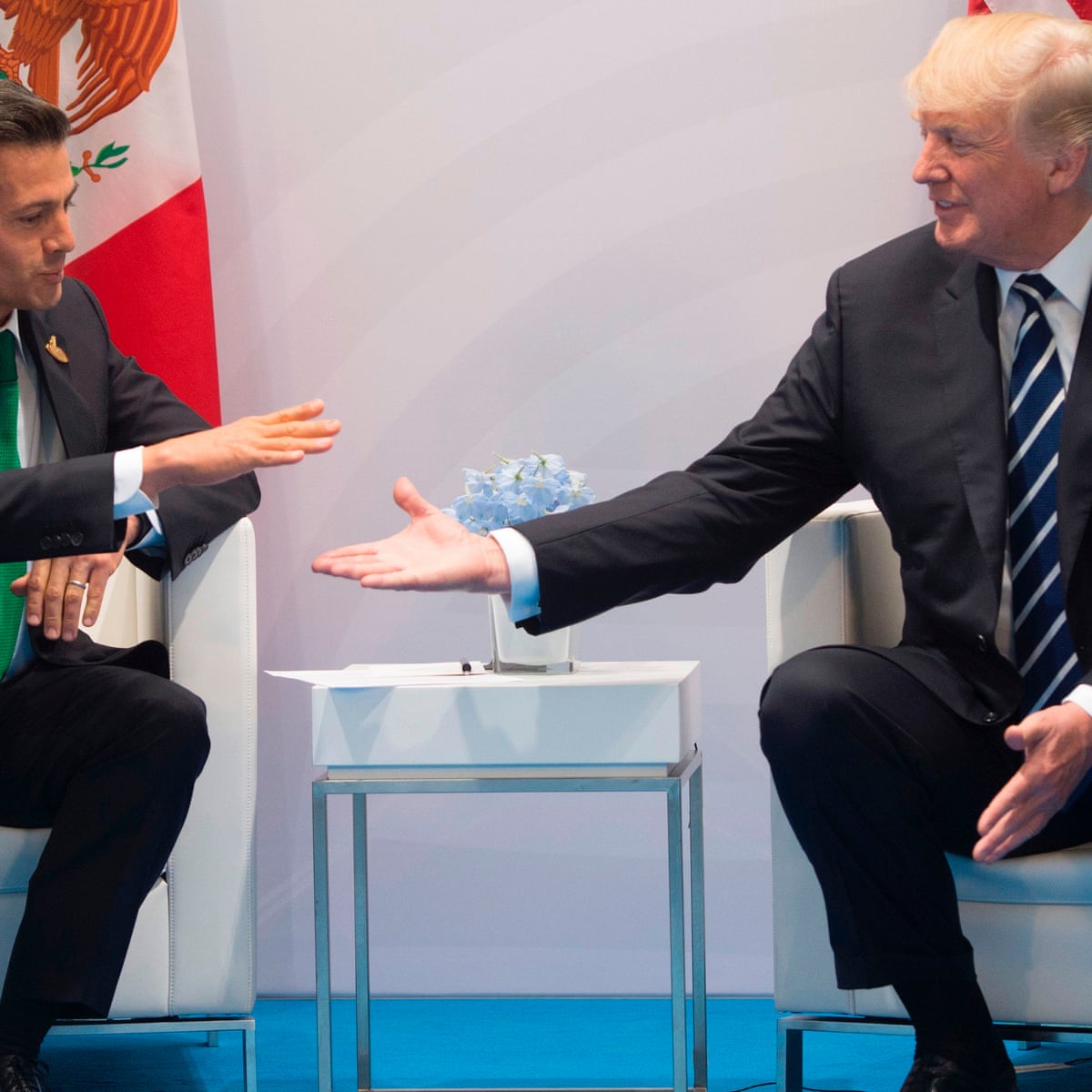 Trump Humiliates Mexican President Again Over Border Wall Donald Trump The Guardian