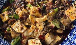 ‘The most comforting of fearsome-looking dishes’: mapo tofu.