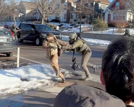 First Thing: Footage shows altercation between Alex Pretti and federal officers 11 days before he was killed | US news | The Guardian